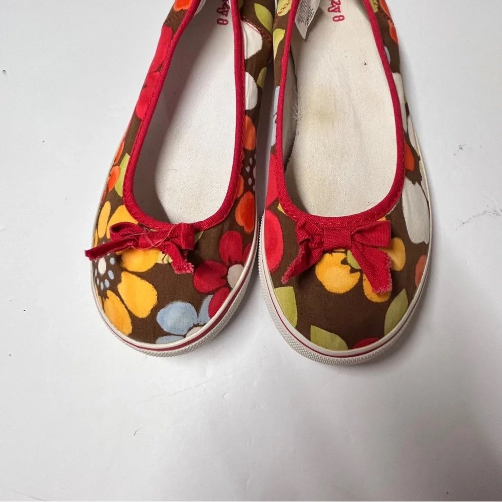 Crazy 8 Red and Yellow Slippers Vibrant and Comfortable‎ Youth 6